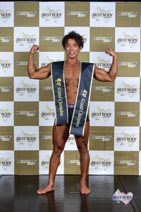 ベストボディ・ジャパン受賞時の岡崎卓也